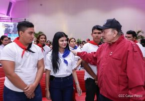 Acto en conmemoración al Tránsito a la Inmortalidad de Augusto C. Sandino