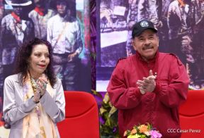 Acto en conmemoración al Tránsito a la Inmortalidad de Augusto C. Sandino