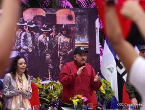 Acto en conmemoración al Tránsito a la Inmortalidad de Augusto C. Sandino