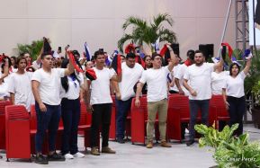 Acto en conmemoración al Tránsito a la Inmortalidad de Augusto C. Sandino