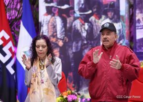 Acto en conmemoración al Tránsito a la Inmortalidad de Augusto C. Sandino