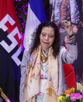 Acto en conmemoración al Tránsito a la Inmortalidad de Augusto C. Sandino