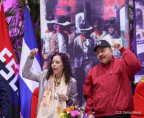 Acto en conmemoración al Tránsito a la Inmortalidad de Augusto C. Sandino