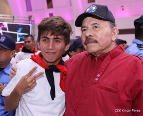 Acto en conmemoración al Tránsito a la Inmortalidad de Augusto C. Sandino