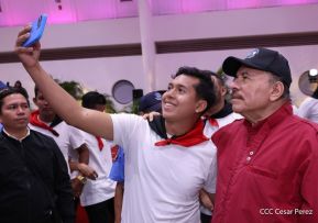 Acto en conmemoración al Tránsito a la Inmortalidad de Augusto C. Sandino