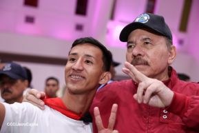 Acto en conmemoración al Tránsito a la Inmortalidad de Augusto C. Sandino