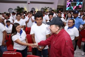 Acto en conmemoración al Tránsito a la Inmortalidad de Augusto C. Sandino