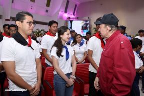 Acto en conmemoración al Tránsito a la Inmortalidad de Augusto C. Sandino