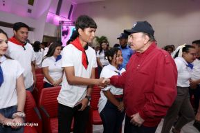 Acto en conmemoración al Tránsito a la Inmortalidad de Augusto C. Sandino