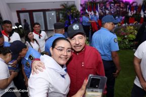 Acto en conmemoración al Tránsito a la Inmortalidad de Augusto C. Sandino