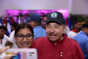 Acto en conmemoración al Tránsito a la Inmortalidad de Augusto C. Sandino