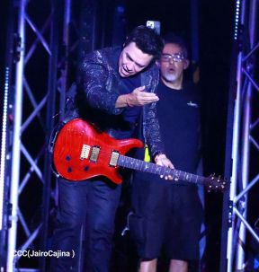 Concierto de Los Temerarios en el Estadio Nacional Soberanía de Managua