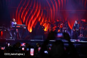 Concierto de Los Temerarios en el Estadio Nacional Soberanía de Managua