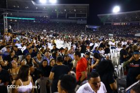 Concierto de Los Temerarios en el Estadio Nacional Soberanía de Managua