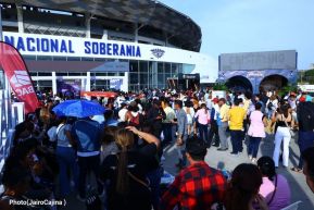 Concierto de Los Temerarios en el Estadio Nacional Soberanía de Managua