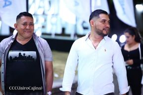 Así disfrutando los nicaragüenses del concierto de Carlos Rivera 