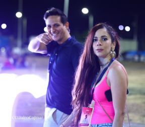 Así disfrutando los nicaragüenses del concierto de Carlos Rivera 