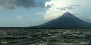 Familias de Ometepe reciben visita del Cardenal Leopoldo Brenes 