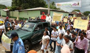 Pueblo católico de El Sauce recibe con júbilo al Cardenal Brenes