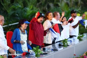 Realizan acto en conmemoración del 129 aniversario del natalicio de nuestro Valiente General Augusto Sandino