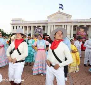 Realizan acto en conmemoración del 129 aniversario del natalicio de nuestro Valiente General Augusto Sandino