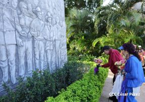 Realizan acto en conmemoración del 129 aniversario del natalicio de nuestro Valiente General Augusto Sandino