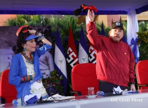 Realizan acto en conmemoración del 129 aniversario del natalicio de nuestro Valiente General Augusto Sandino