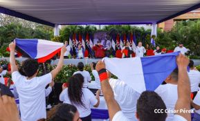 Realizan acto en conmemoración del 129 aniversario del natalicio de nuestro Valiente General Augusto Sandino