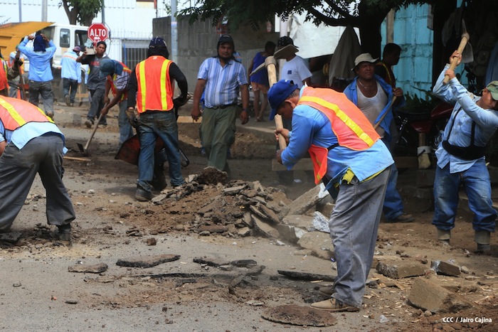 Arranca Plan de Mejoramiento de Andenes y Calles