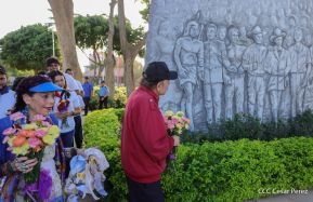 Realizan acto en conmemoración del 129 aniversario del natalicio de nuestro Valiente General Augusto Sandino