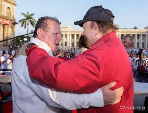Realizan acto en conmemoración del 129 aniversario del natalicio de nuestro Valiente General Augusto Sandino