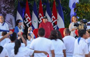 Realizan acto en conmemoración del 129 aniversario del natalicio de nuestro Valiente General Augusto Sandino