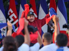 Realizan acto en conmemoración del 129 aniversario del natalicio de nuestro Valiente General Augusto Sandino