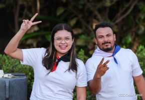 Realizan acto en conmemoración del 129 aniversario del natalicio de nuestro Valiente General Augusto Sandino