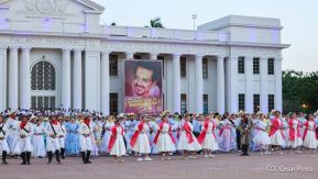 Realizan acto en conmemoración del 129 aniversario del natalicio de nuestro Valiente General Augusto Sandino