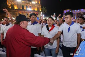 Realizan acto en conmemoración del 129 aniversario del natalicio de nuestro Valiente General Augusto Sandino