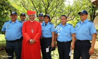Pueblo católico de El Sauce recibe con júbilo al Cardenal Brenes