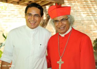 Pueblo católico de El Sauce recibe con júbilo al Cardenal Brenes