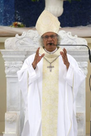 Granadinos se desbordan para recibir al Cardenal Brenes