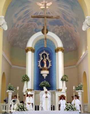 Granadinos se desbordan para recibir al Cardenal Brenes