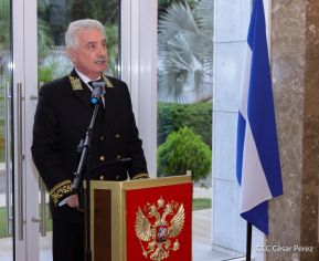 Así celebran en Nicaragua la Fiesta Nacional por el Día de Rusia	