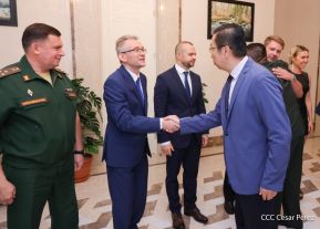 Así celebran en Nicaragua la Fiesta Nacional por el Día de Rusia	
