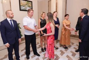 Así celebran en Nicaragua la Fiesta Nacional por el Día de Rusia	