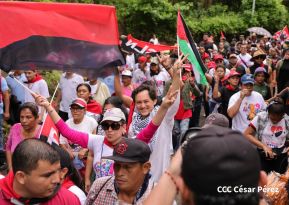 ¡Un Pueblo Unido Jamás Será Vencido! Caminata hacia la Hacienda El Vapor en honor a los Héroes y Mártires