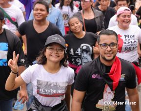 ¡Un Pueblo Unido Jamás Será Vencido! Caminata hacia la Hacienda El Vapor en honor a los Héroes y Mártires