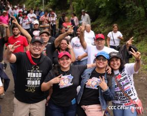 ¡Un Pueblo Unido Jamás Será Vencido! Caminata hacia la Hacienda El Vapor en honor a los Héroes y Mártires