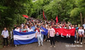 ¡Un Pueblo Unido Jamás Será Vencido! Caminata hacia la Hacienda El Vapor en honor a los Héroes y Mártires