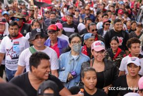 ¡Un Pueblo Unido Jamás Será Vencido! Caminata hacia la Hacienda El Vapor en honor a los Héroes y Mártires