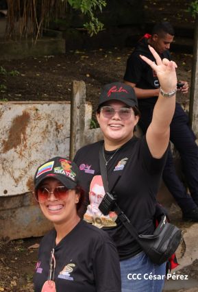 ¡Un Pueblo Unido Jamás Será Vencido! Caminata hacia la Hacienda El Vapor en honor a los Héroes y Mártires