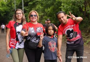 ¡Un Pueblo Unido Jamás Será Vencido! Caminata hacia la Hacienda El Vapor en honor a los Héroes y Mártires